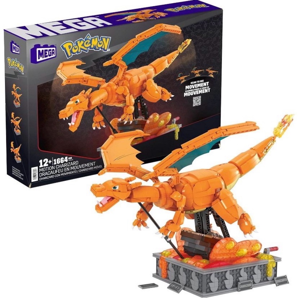 Charizard Building Set - Orange